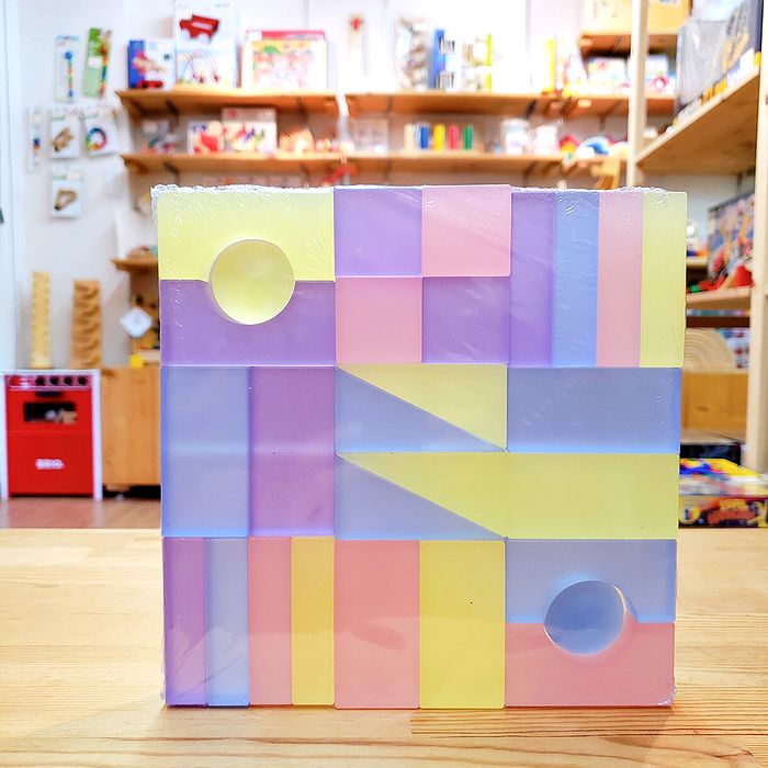 楽天市場】デュシマ社 Lumi ブロック パステルカラー 国産木箱おまけ