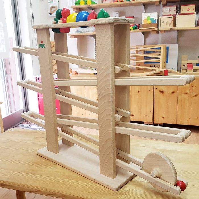 楽天市場】ニックスロープ ニック社 nic 木のおもちゃ スロープ 動きを