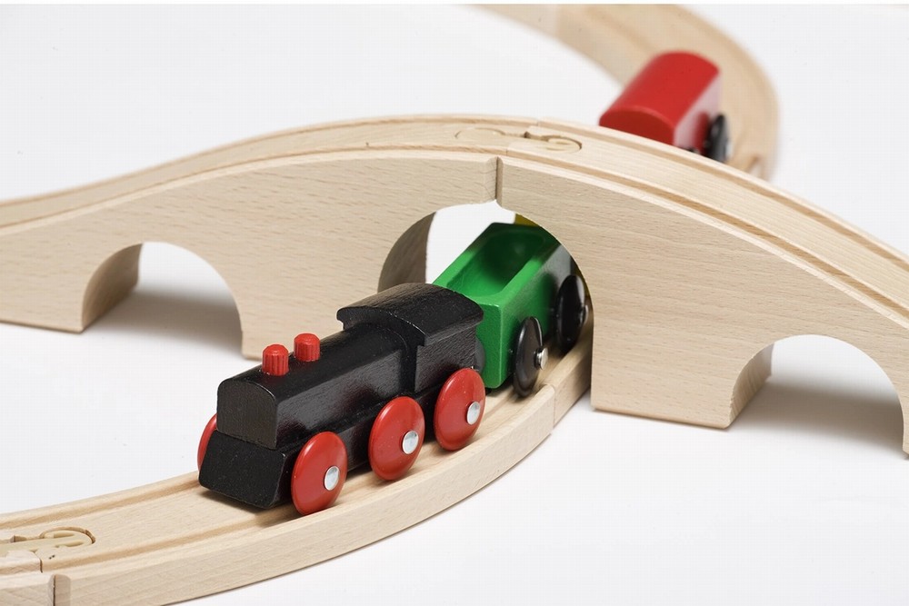 楽天市場】正規輸入品 ミッキィ社 汽車セット スタンダード MICKI 木の