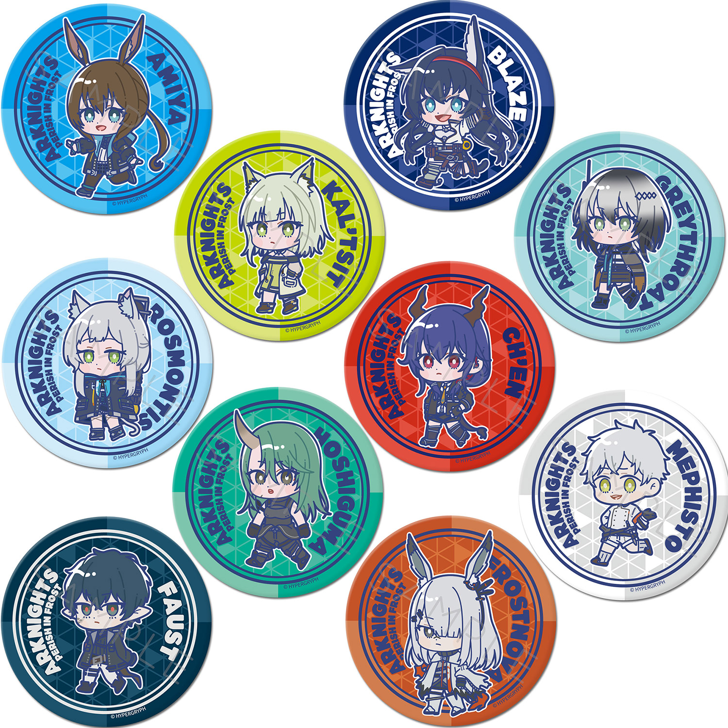 アークナイツ ロゴス 缶バッジ 20個 Amazon.co.jp: アークナイツ 5周年