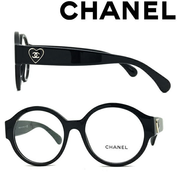 楽天市場】CHANEL メガネフレーム シャネル レディース ブラック 眼鏡