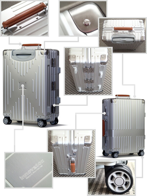 楽天市場】イノベーター innovator スーツケース（アルミキャリー