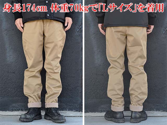 楽天市場】全4色【BLUCO/ブルコ】2024AW「Winter Easy Work Pants