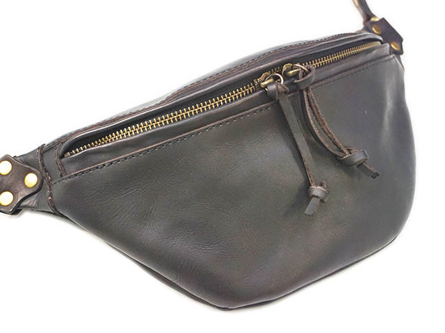 楽天市場】全3色【vasco/ヴァスコ】「Leather Waist Bag”Large”/レザー