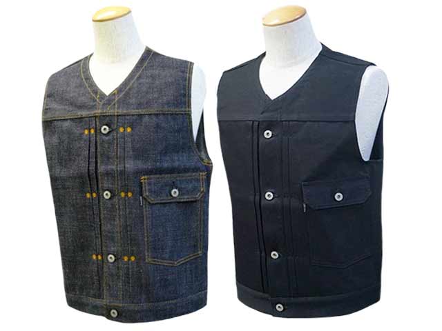 楽天市場】全2色【RED TAiL/レッドテイル】「Cross Denim Vest”4th No