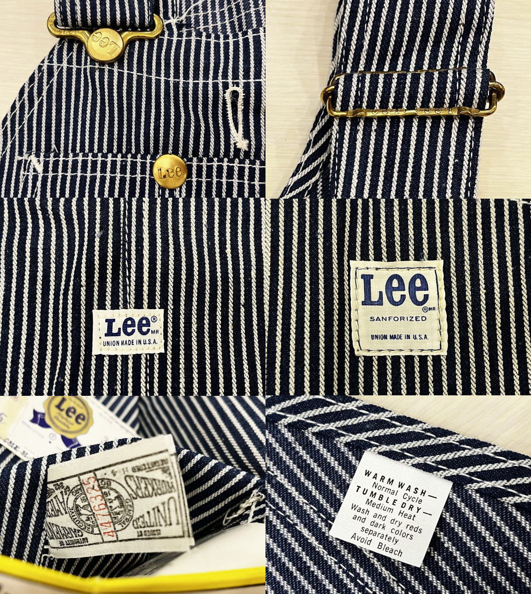 楽天市場】【中古】未使用デッドストック LEE ヒッコリー