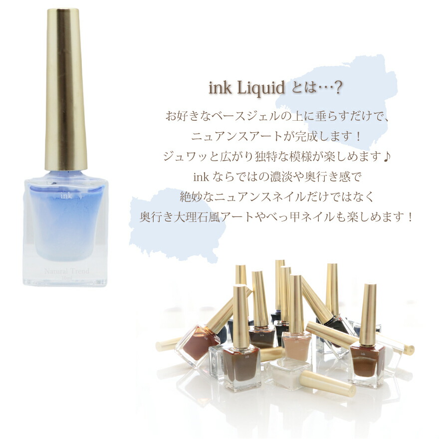 楽天市場】インクリキッド ネイルインク インクジェルネイル : Natural