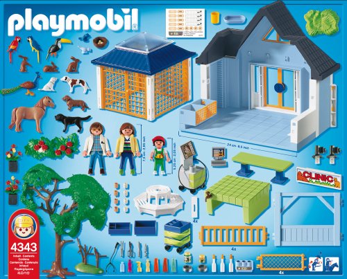楽天市場】playmobil 4343 Animal Clinic （プレイモービル 動物病院