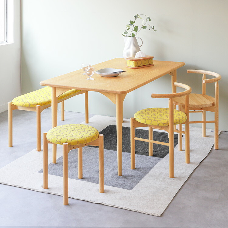 楽天市場】ベンチ O mina perhonen ｜ ダイニングベンチ ミナ