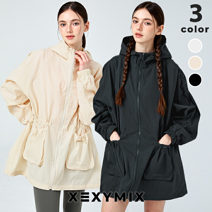 楽天市場】ゼクシィミックス xexymix ウィンドブレーカー レディース