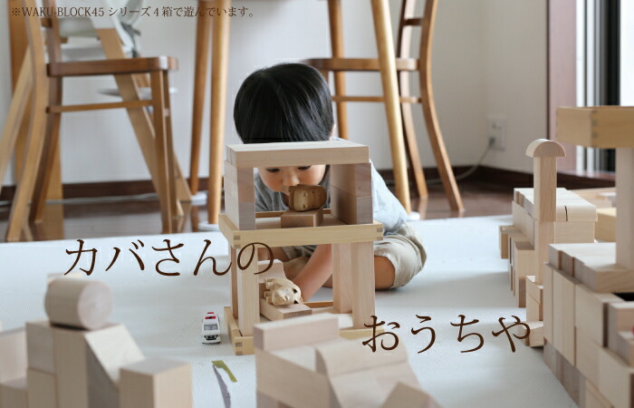 楽天市場】WAKU-BLOCK45 H0 【予約・納期は数カ月】 童具館 積み木