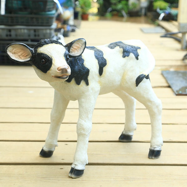 楽天市場】雑貨 置物・フィギュア：うし*ウシ 牛 子牛 : 遊恵盆栽 楽天