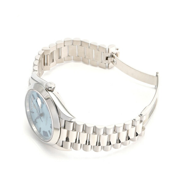 楽天市場】ロレックス ROLEX デイデイト 40 228206 アイスブルー文字盤