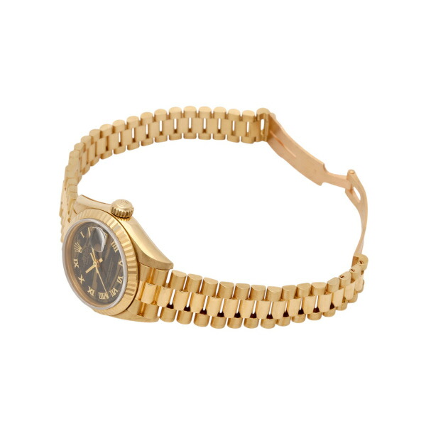 楽天市場】ロレックス ROLEX デイトジャスト 69178 ブラウン/ローマ