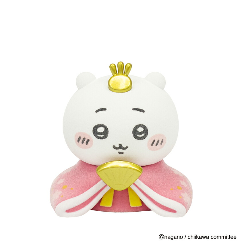 楽天市場】ちいかわ ハチワレ 雛人形 ちいさい かわいい お雛様 親王