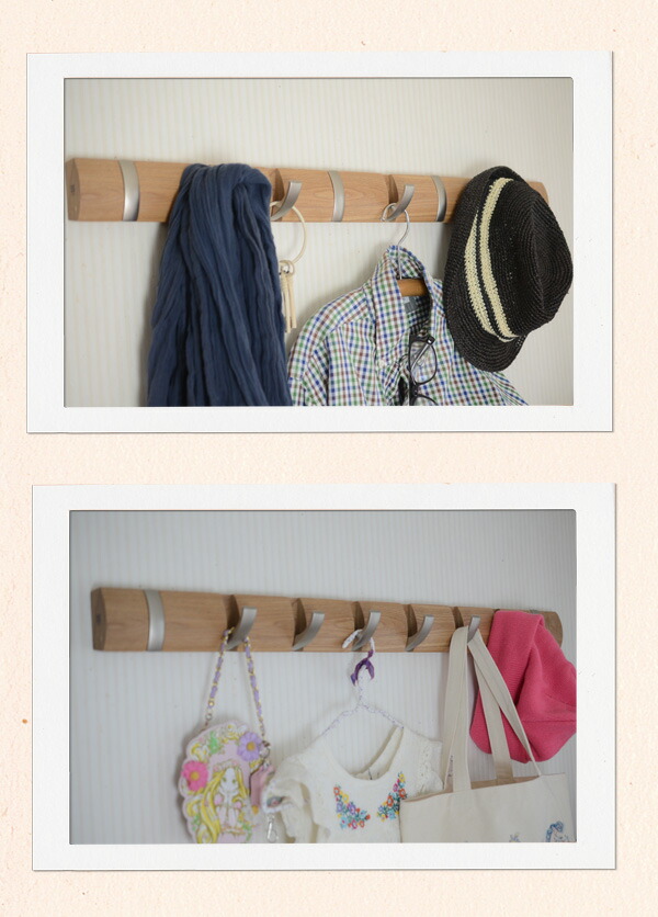 楽天市場】『壁掛けフック FLIP8フック』umbra アンブラ 木製 壁付け