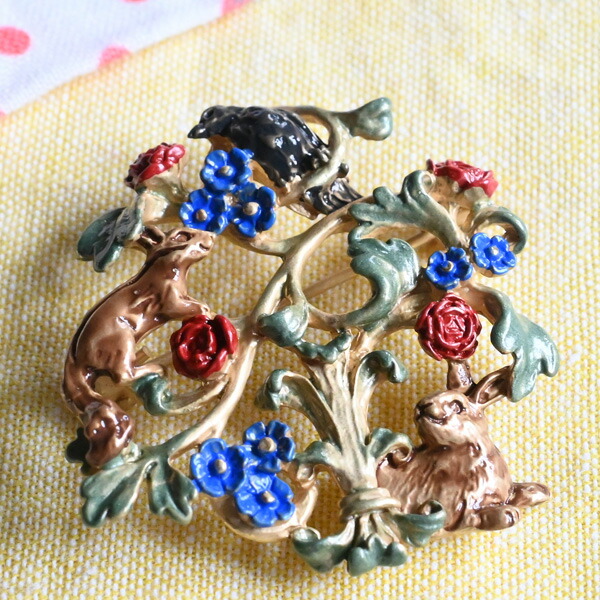 楽天市場】パルナートポック ブローチ ロマネスクブローチ（ 胸飾り