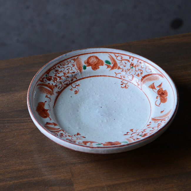 楽天市場】和食器 赤絵六寸皿 作家「荒木義隆」 : うつわや悠々