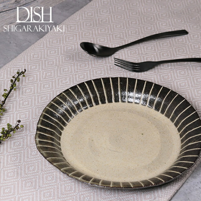 楽天市場】【38時間限定20%OFFクーポン配布中】信楽焼 パスタ皿 カレー