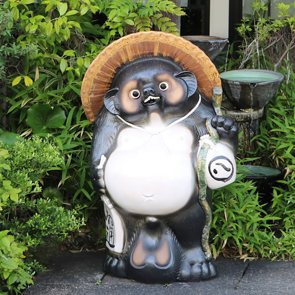 楽天市場】【38時間限定20%OFFクーポン配布中】信楽焼 35号福ひねり狸