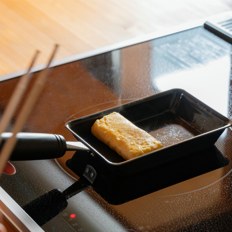 楽天市場】特典付き！ 【 卵1個で！鉄の玉子焼き器 コンパクト