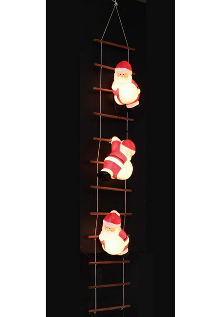 楽天市場】楽天SS+4倍日 「ブローライト はしごサンタ L 3P」 LIT