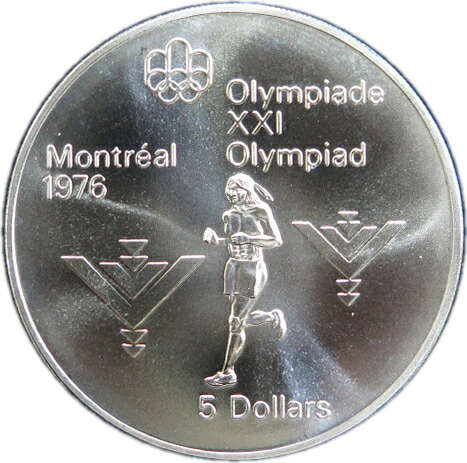 楽天市場】カナダ モントリオールオリンピック「マラソン」記念5ドル