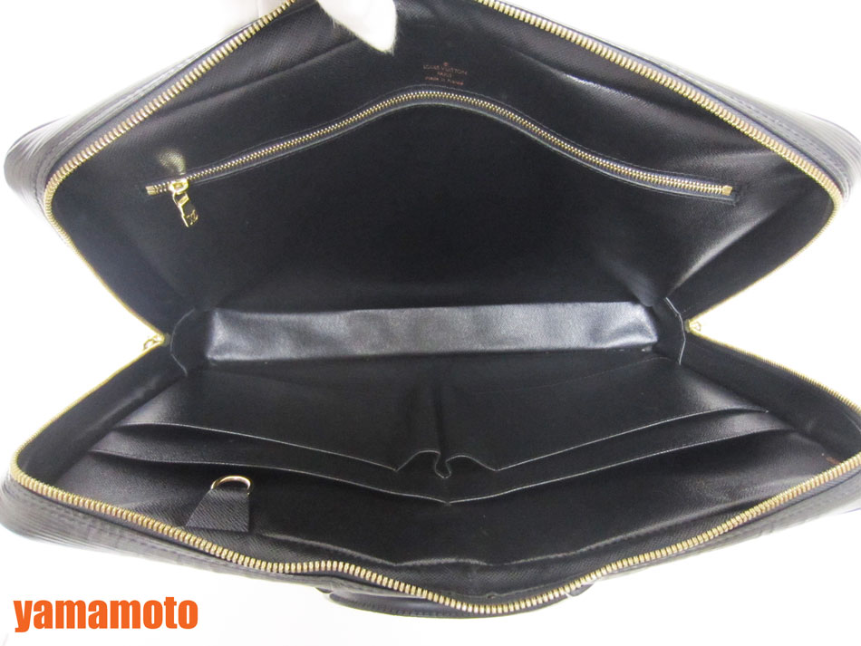 楽天市場】LOUIS VUITTON ルイヴィトン エピ ブラック ポルトドキュ