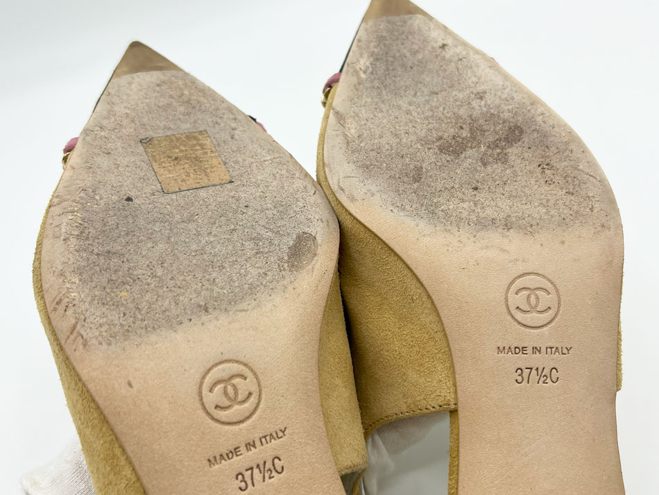 楽天市場】CHANEL シャネル レディース パンプス 靴 slingbacks