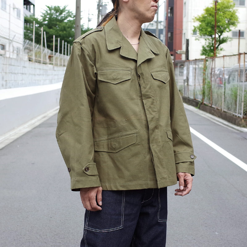 楽天市場】フランス軍 M-47 フィールドジャケット ツイル生地 オリーブ