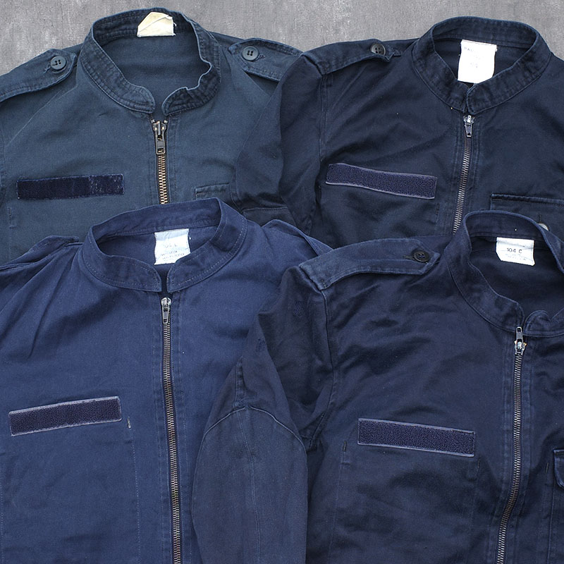 楽天市場】フランス軍 ST CYR ジッパージャケット ネイビー 左ポケット