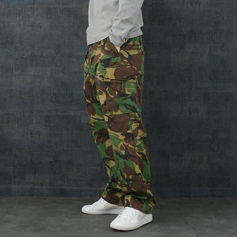 楽天市場】イギリス軍 トロピカル コンバットパンツ DPMカモ USED