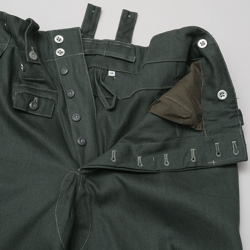 楽天市場】ドイツ軍タイプ M40 ドリルパンツ HBT 新品 WW2 陸軍