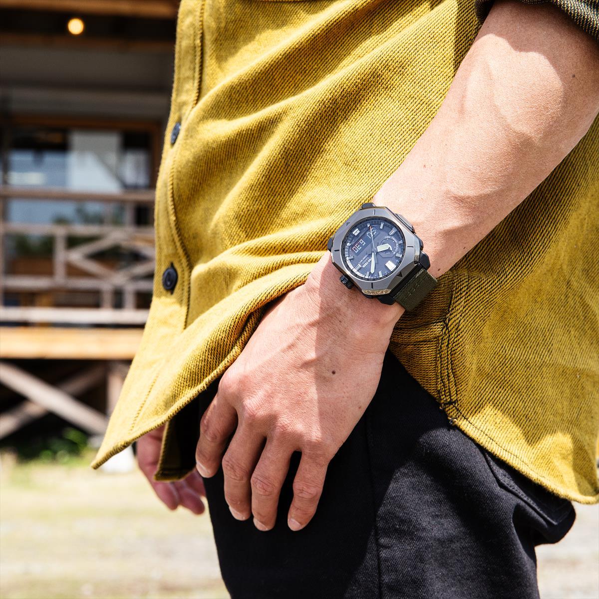 楽天市場】カシオ プロトレック PRW-6900YB-3JF バイオマス