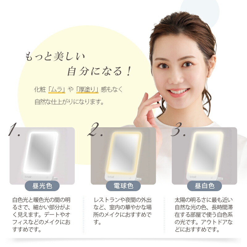 楽天市場】【期間限定価格 2980→1980円】美ルル Ambient 壁掛けミラー