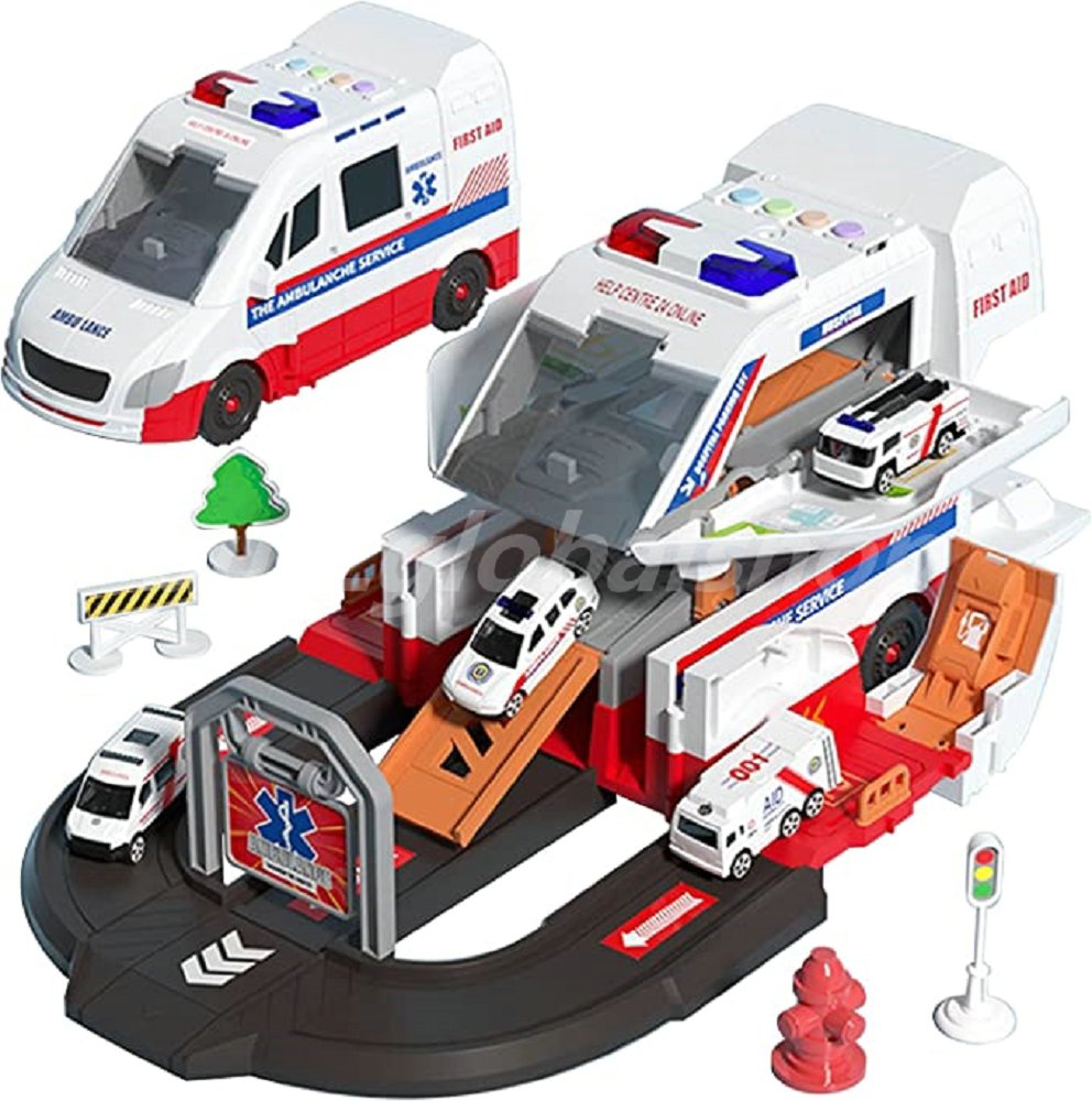 楽天市場】車 セット 救急車 パトカーの通販
