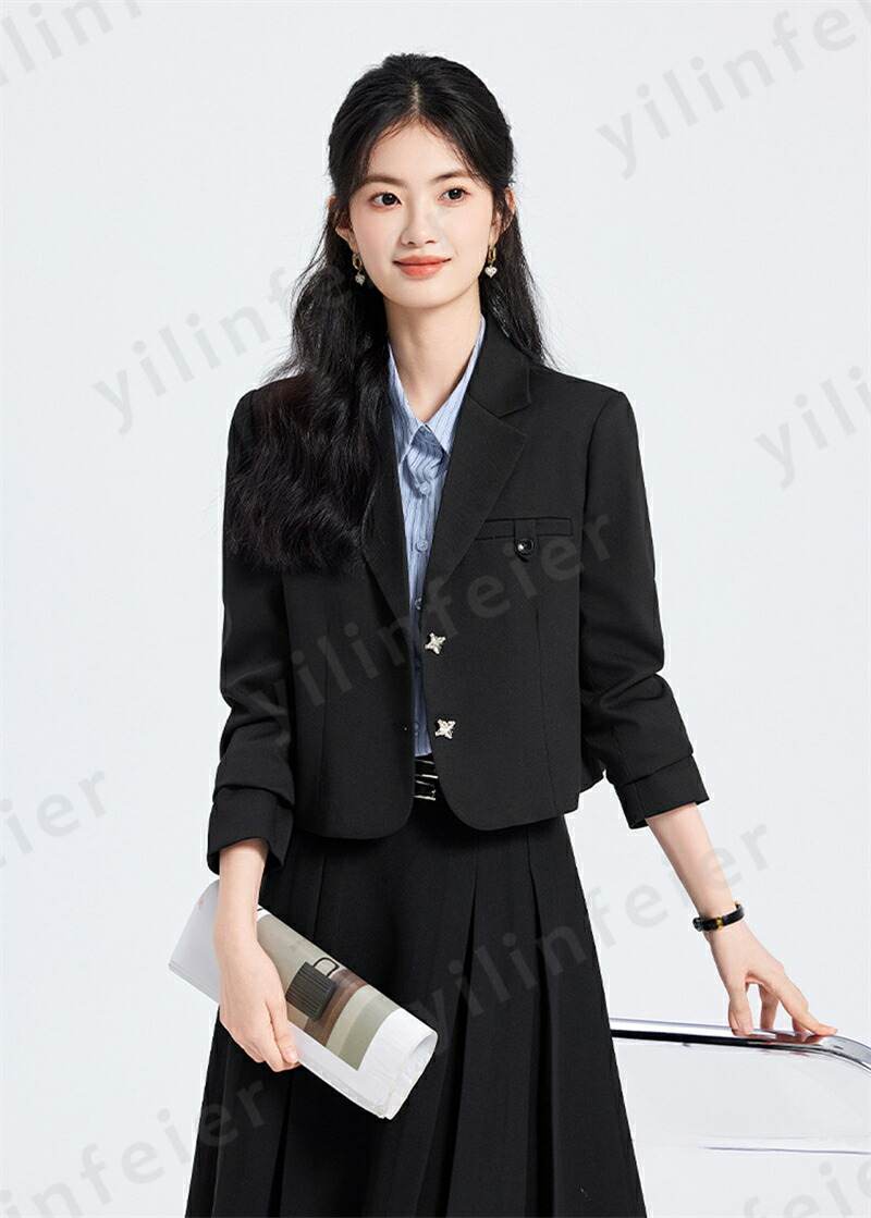 楽天市場】スカートスーツ ジャケット 高級 プリーツスカート 洗える 2