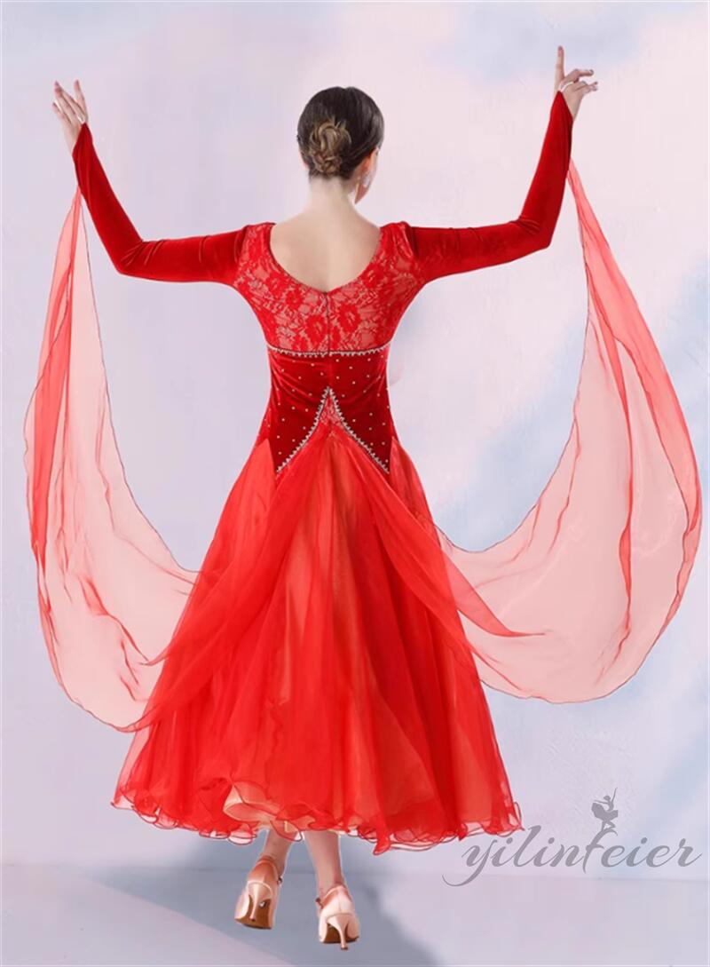 楽天市場】社交ダンスドレス 社交ダンス練習着 ラインストーン