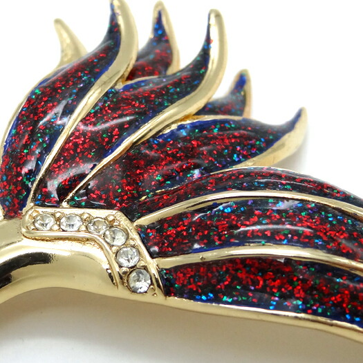 楽天市場】クリスチャン ディオール ヴィンテージ ブローチ GP メタル