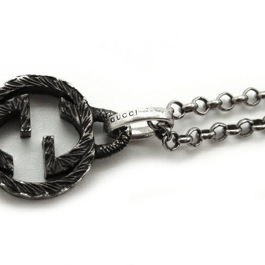 楽天市場】【中古】グッチ インターロッキングG アラベスク ネックレス