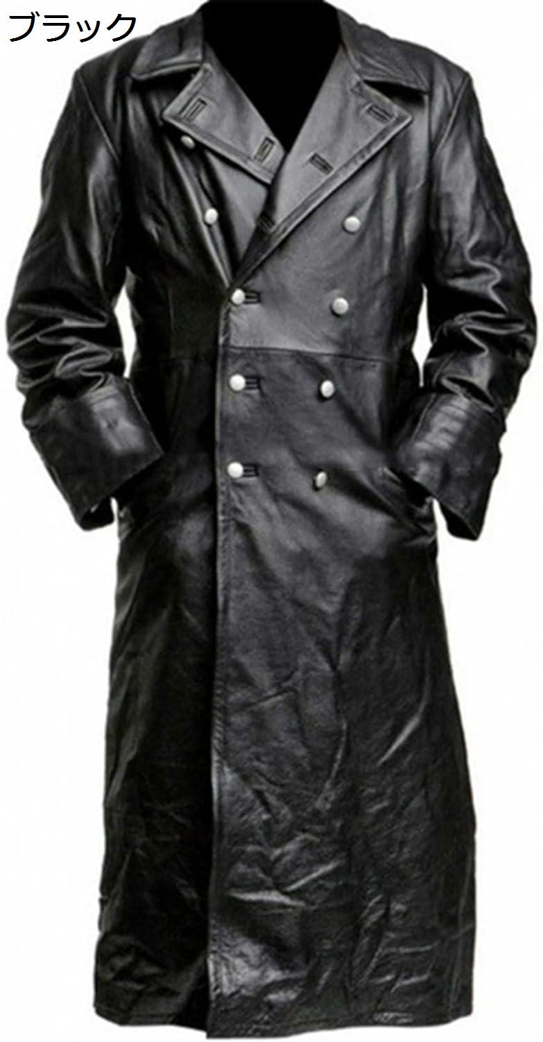 楽天市場】【20%OFFクーポン〜】レザージャケット メンズ ロング丈 革