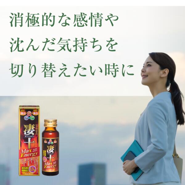楽天市場】宝仙堂 凄十 マックスエナジー 50ml ドリンク すごじゅう SJ