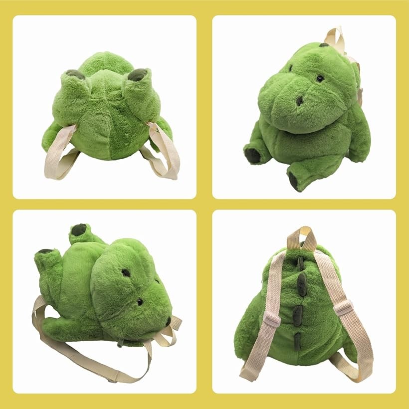 楽天市場】恐竜 リュック 大人 バッグ モコモコ やわらか ぬいぐるみ