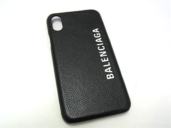 楽天市場】□極美品□ BALENCIAGA バレンシアガ レザー iPhoneX/XS