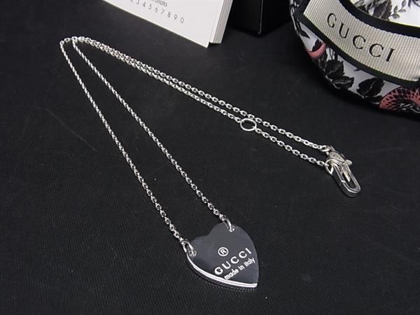 楽天市場】□新品□未使用□ GUCCI グッチ SV925 ハート ネックレス