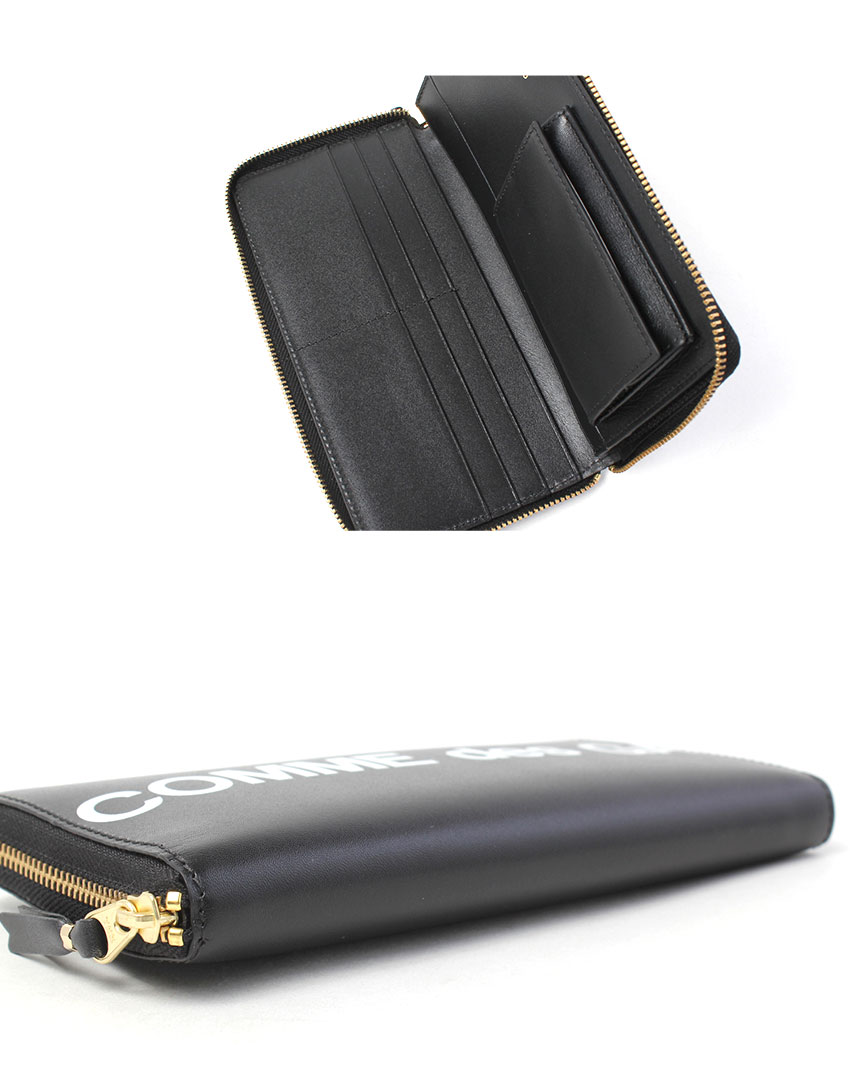 楽天市場】コムデギャルソン 財布 COMME des GARCONS HUGE LOGO WALLET