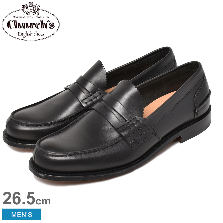 あさと様　church's ブラックレザーシューズ 38 1/2 Church's｜チャーチ（メンズ）のシューズ（ブラック/黒色系）通販