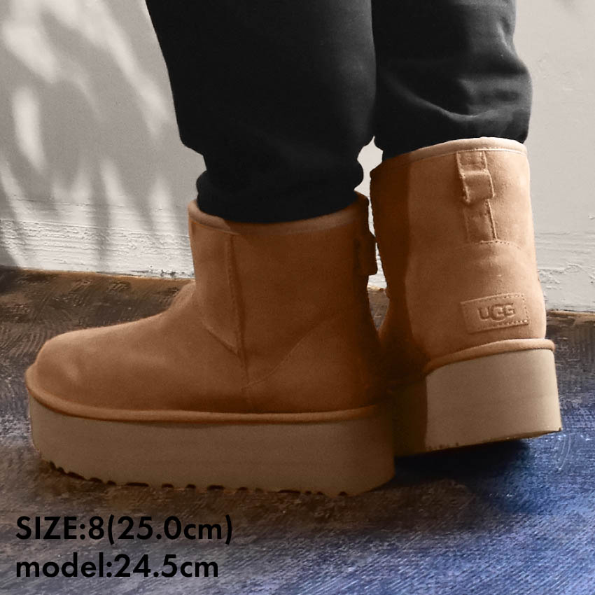 楽天市場】アグ UGG クラシックミニ 厚底 ムートンブーツ レディース