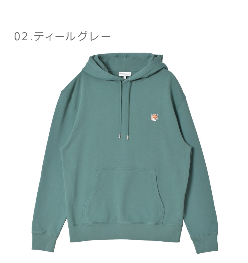 楽天市場】メゾンキツネ パーカー メンズ フォックスヘッド パッチ