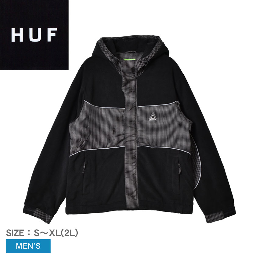 楽天市場】ハフ ジャケット メンズ ポーラーフリースジャケット HUF